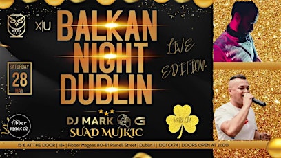 BALKAN NIGHT DUBLIN LIVE EDITION tickets