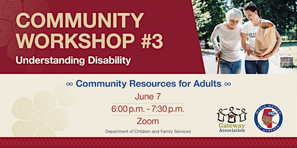 Workshop 3: Understanding Disability Community Resources