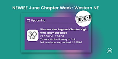 Western New England Chapter Night with Tracy Babbidge