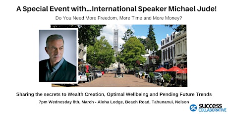 Secrets to Wealth Creation, Optimal Wellbeing and Pending Future Trends primary image
