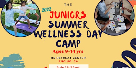 2022 Summer Juniors Wellness Day Camp tickets