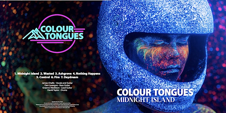 Colour Tongues "Midnight Island" Album Release Tour w/ Cosmic Pawn -Toronto image