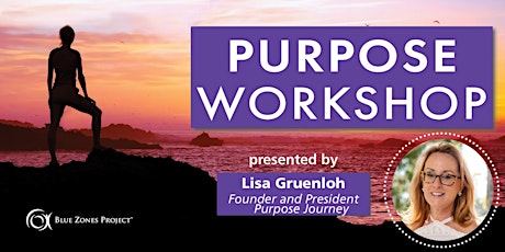 Blue Zones Project Purpose Workshop - Purely You Spa tickets