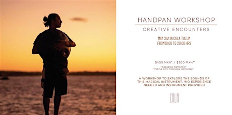 Handpan Workshop with Jonathan tickets