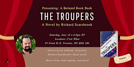 Belated Book Bash: The Troupers by Richard Scarsbrook