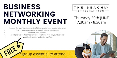 The Beach Business Networking - June tickets