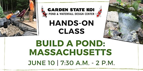 Build a Pond: Massachusetts tickets