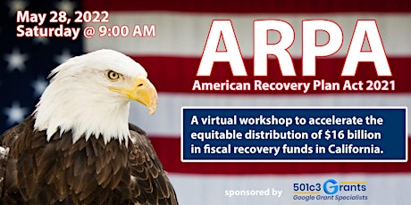 $1.9 Trillion American Rescue Plan Act: Grants and Contracts Workshop tickets