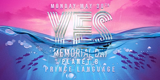 YES MEMORIAL DAY PARTY: Planet B | Prince Language