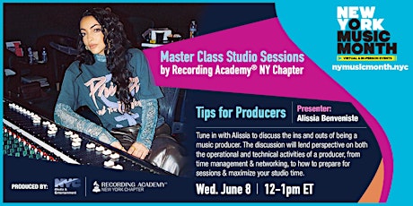 Recording Academy Presents: Tips for Producers tickets