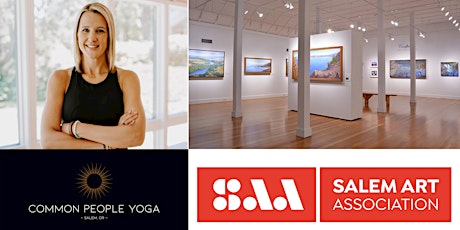 Special evening evening of yoga surrounded by art tickets