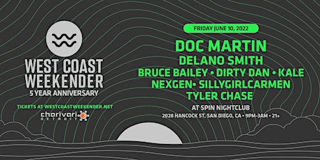 Weekender Opening Party w/ Doc Martin, Delano Smith + more