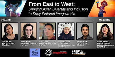 Asians in Animation: SONY PICTURES IMAGEWORKS Panel + Meet and Greet tickets