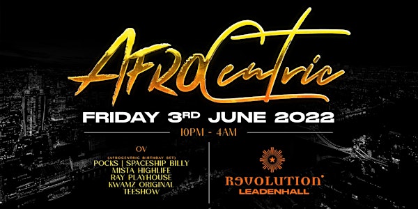 AFROCENTRIC - LAUNCH PARTY