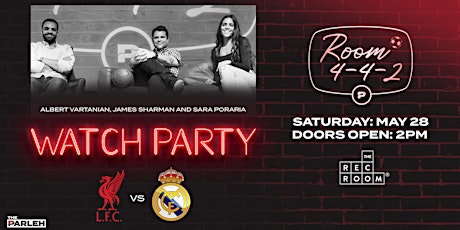 The Parleh's Champions League Final Watch Party! primary image