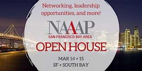NAAAP SF Bay Area Open House + Mixer - Get Involved! primary image