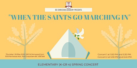 Elementary Spring Concert tickets