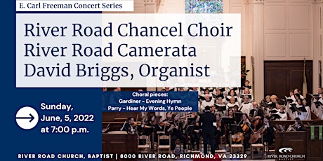 River Road Chancel Choir, Organist David Briggs | River Road Church tickets