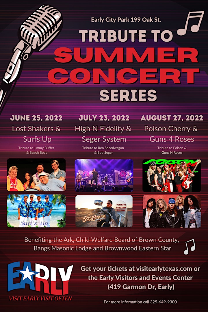 Tribute to Summer Concert Series image