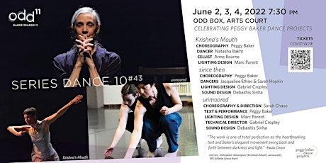 PEGGY BAKER DANCE PROJECTS / SERIES DANCE 10 #43 tickets