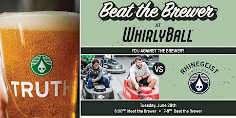 Beat The Brewer at WhirlyBall vs. Rhinegeist Brewery | Chicago tickets