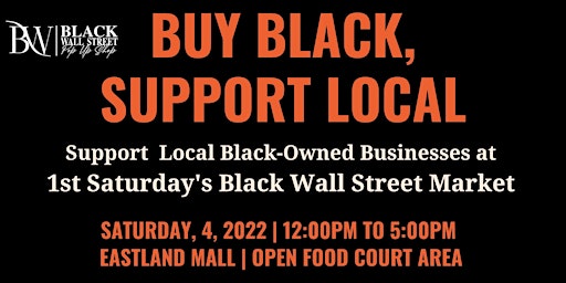 1st Saturday's Black Wall Street Pop-Up Market