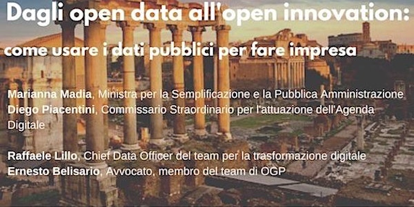 Dagli open data all'open innovation: come usare i dati pubblici per fare im...