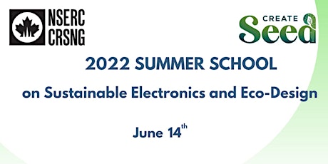 2022 Summer school on Sustainable Electronics and Eco-Design billets