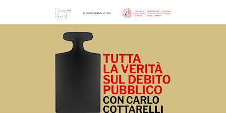 Immagine principale di Tutta la verità sul debito pubblico. Con Carlo Cottarelli 