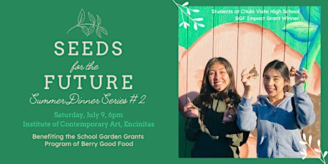 "Seeds for the Future" Dinner for School Gardens tickets