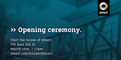 Hauptbild für Request an invite: opening ceremony of the house of smart. 