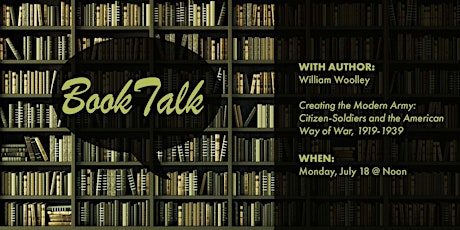 Book Talk with William Woolley tickets