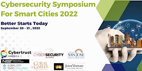 Cybersecurity Symposium  For Smart Cities 2022 tickets