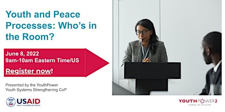 Youth and Peace Processes: Who’s in the Room? tickets