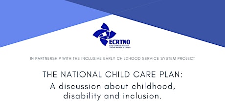 The National Child Care Plan: Childhood, Disability and Inclusion tickets