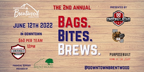 Bags, Bites & Brews - Cornhole Tournament 2022 tickets