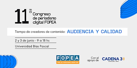 11mo Congreso de Periodismo Digital tickets