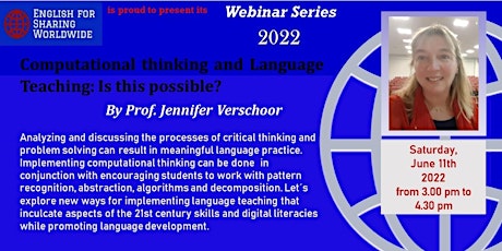 Computational thinking and Language Teaching: Is this possible? tickets