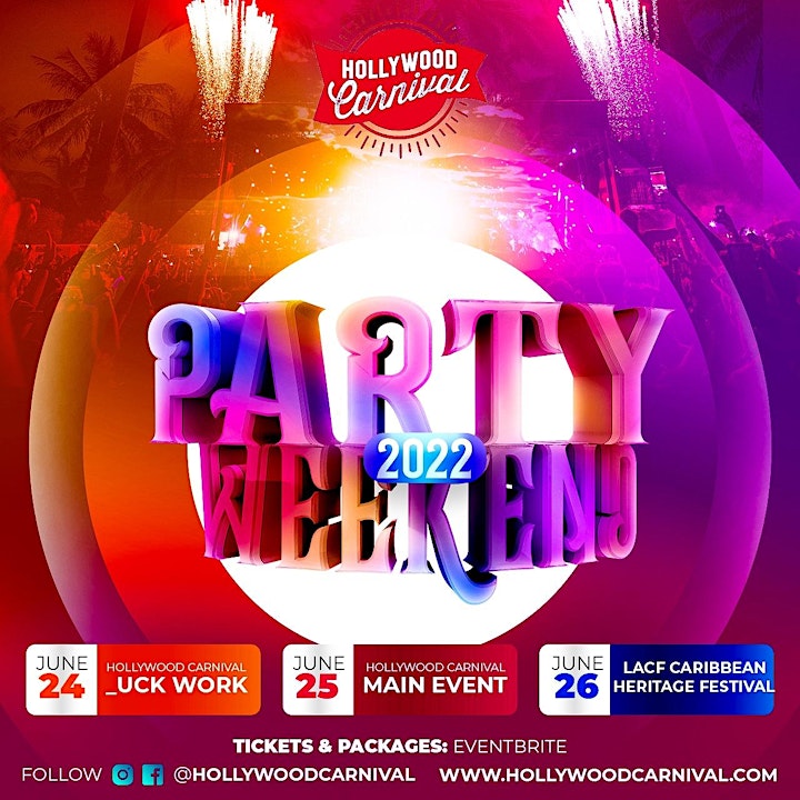 Hollywood Carnival 2022 Party Weekend (Events Pack) image