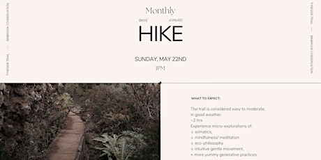 FREE Eco-Somatic Hike Guided by JILLYWITHIT primary image