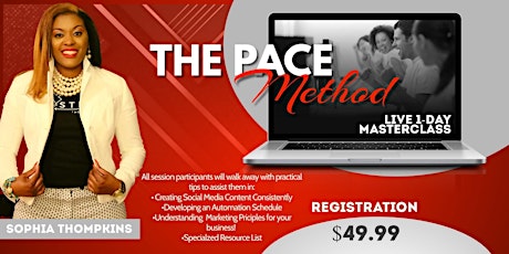 The PACE Method : Your Guide to Creating Social Media Content Consistently tickets