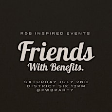 Friends with Benefits | A R&B Inspired Event tickets