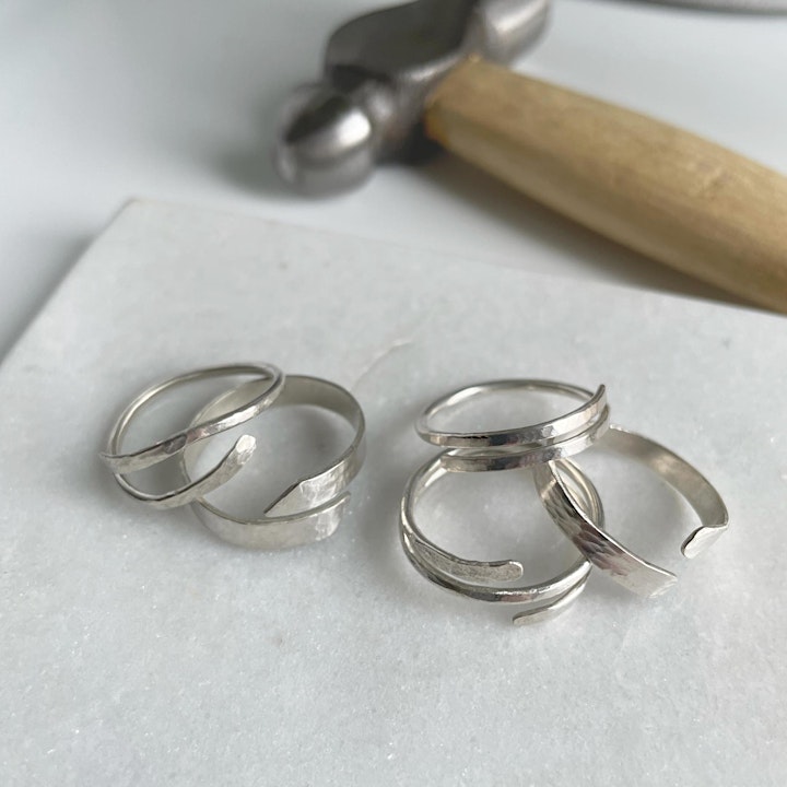 Silver Wrap Ring Workshop image