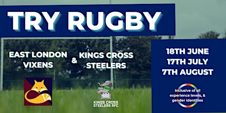 Try Rugby with the Steelers and Vixens (Clubhouse) tickets