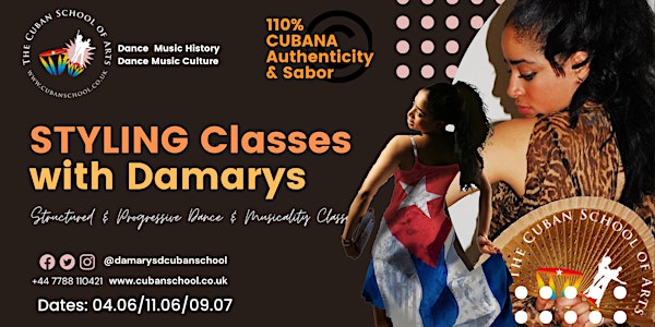 Lady Salsa Styling with Damarys Farres (DCubanSchool) in London & Online