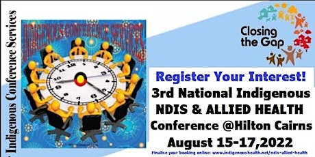 REGISTER YOUR INTEREST National Indigenous NDIS & Allied Health Conference