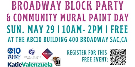 District 4 Community Mural Paint Day & Broadway Block Party tickets