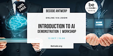 BeCode Antwerpen - Workshop - Introduction to AI tickets