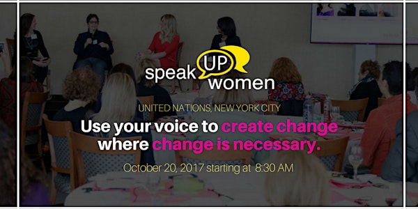 2019 Speak Up Women Conference