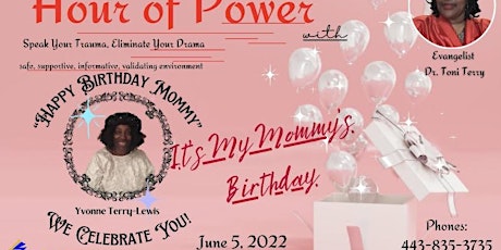 Behind The Mask - Hour of Power Radio Show "It's My Mommy's Birthday" tickets
